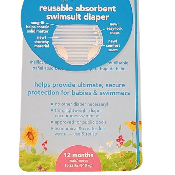 I-Play Hat and Swim Diaper Set 12 Months Blue - Picture 7 of 12